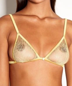 You All Lingerie Triangle Yellow
