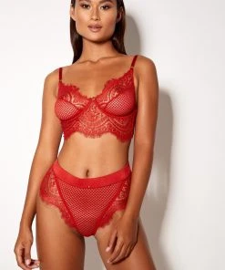 Full On Glam All Lingerie Bra Red