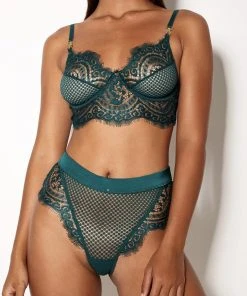Full On Glam Bra Emerald All Lingerie