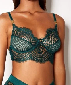 Full On Glam Bra Emerald All Lingerie