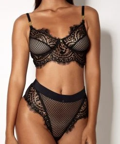 Full On Glam Bra Black All Lingerie