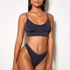 For You Bikini Crop Deep Blue All Swimwear