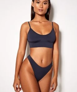 For You Bikini Crop Deep Blue All Swimwear