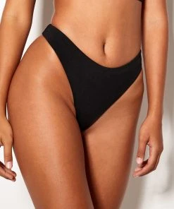 For You Bikini Thong Black