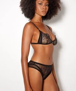 Oh So Sweet Briefs Black New Intimates