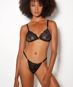 Lou Lou Triangle Black