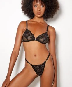 Lou Lou Triangle Black