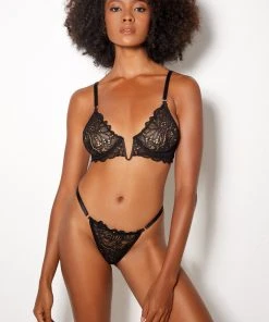 My Crush Thong Black All Lingerie