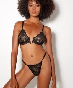 My Crush Thong Black All Lingerie