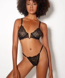My Crush Thong Black All Lingerie