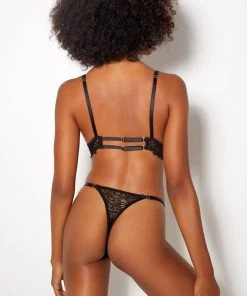 My Crush Plunge Bra Black New Intimates