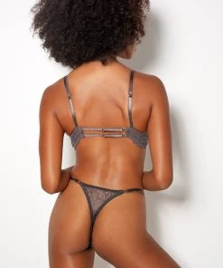 My Crush Thong Grey