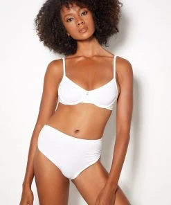 Les Girls Demi Bra White