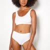 Les Girls Slip On Bralette White