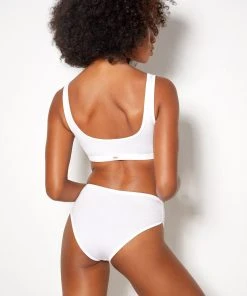 Les Girls Slip On Bralette White