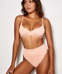 Good Vibes High Waist Nude