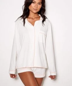 Cozy New Live In PJ Set Ivory