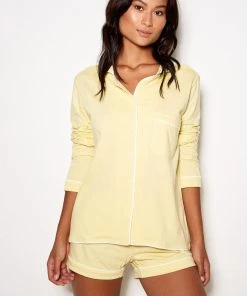 Cozy PJ Set Lemon New Live In