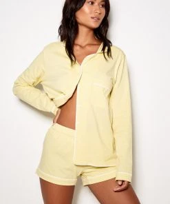 Cozy PJ Set Lemon New Live In