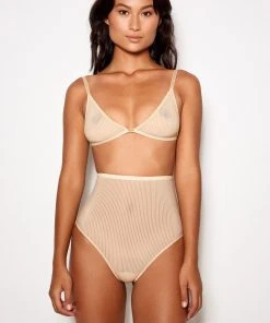 Elle High Waist Nude