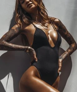 So Chic New Seaside One Piece Black